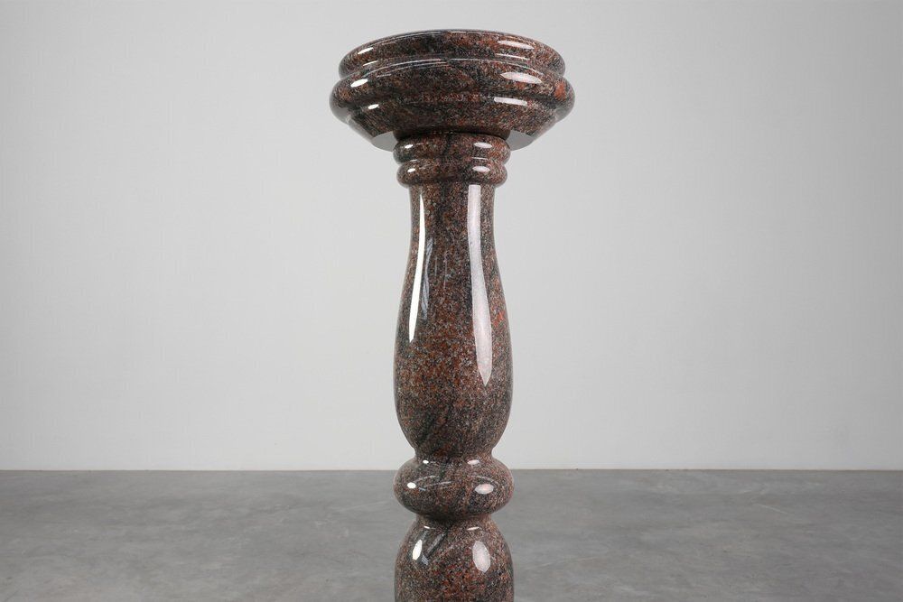 Large Mid Century Modern Italian Granite Pedestal, 1960s photo furniture
