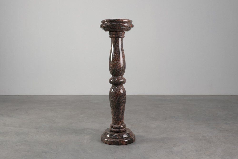 Large Mid Century Modern Italian Granite Pedestal, 1960s photo buy
