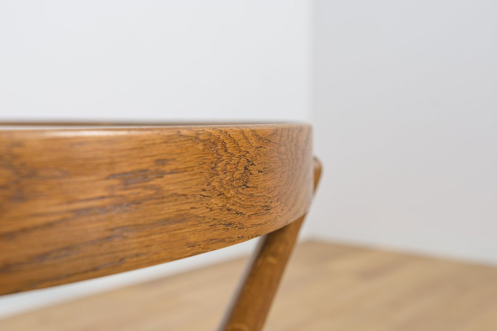 Oak & Glass Coffee Table By Karel Kozelka & Antonin Kropacek For Interior Prague, 1940s photo vintage