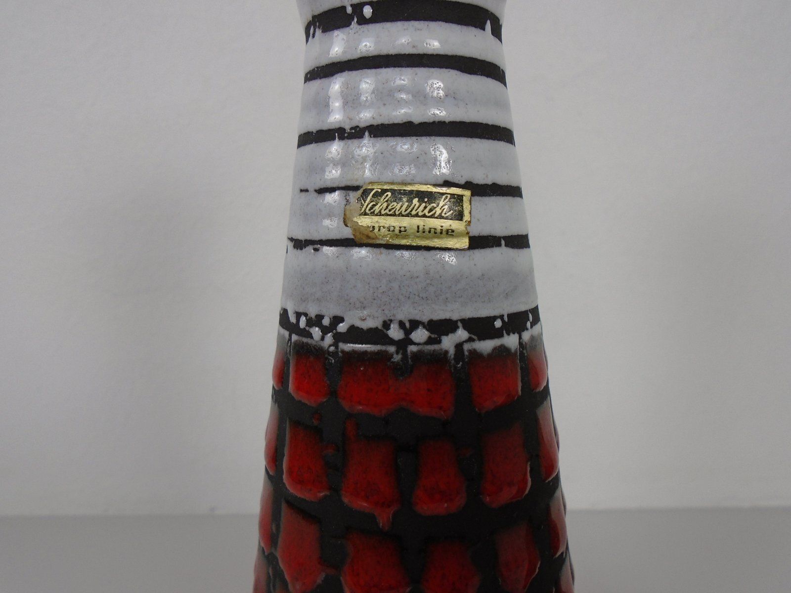 photo vinterior Ceramic Vases By Heinz Siery For Scheurich, 1950s, Set Of 2