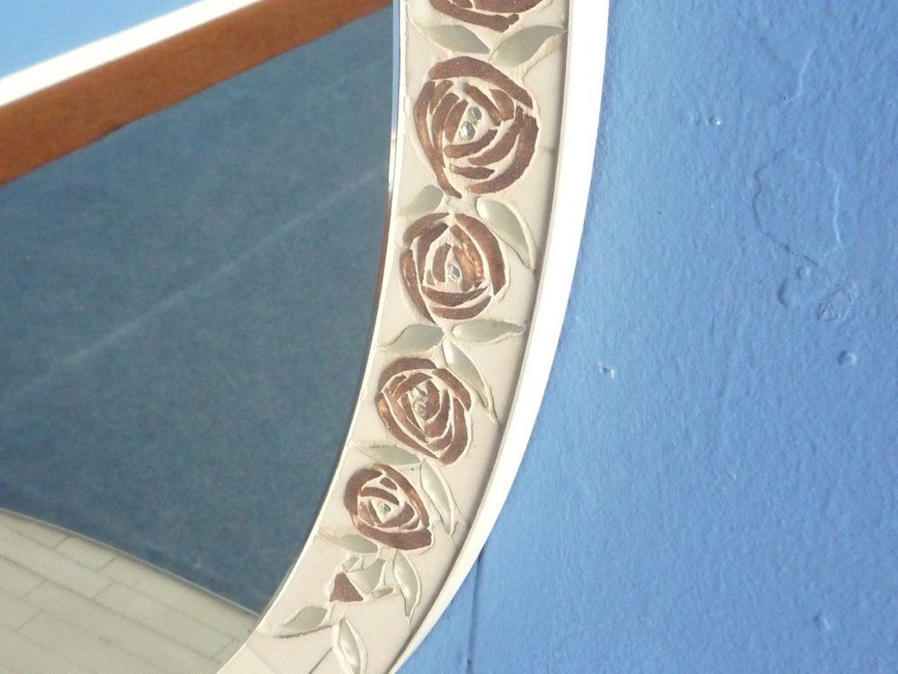 Italian Wall Mirror With Console, 1960s, Set Of 2 photo 763.0