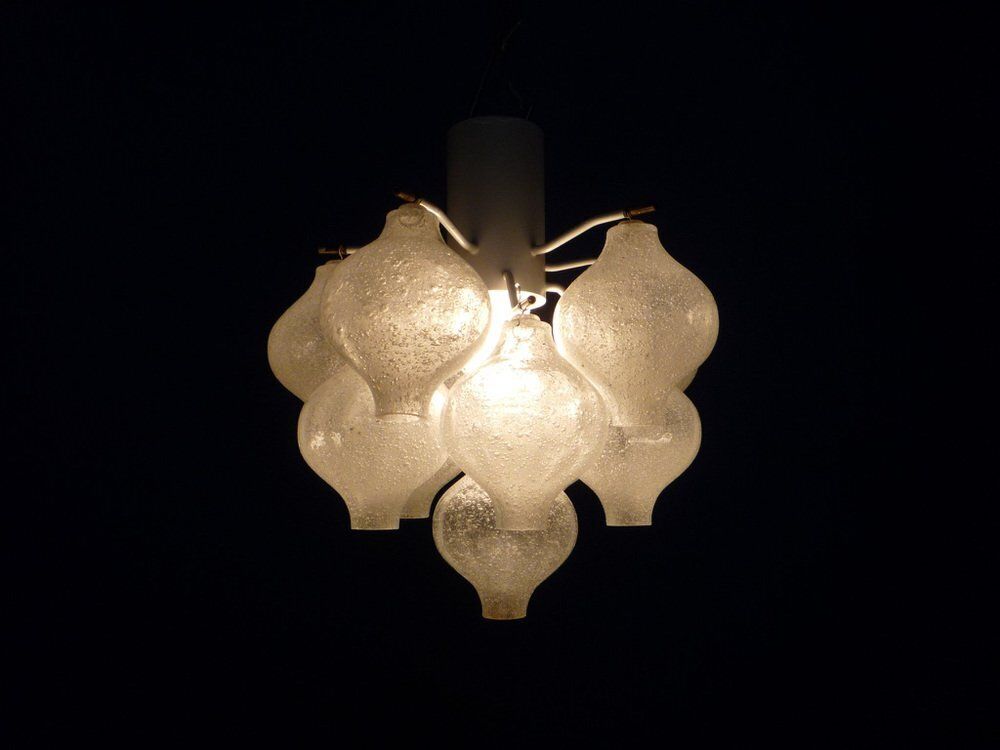 Tulipan Ceiling Lamp By J.T. Kalmar For Franken Kg, 1960s photo furniture