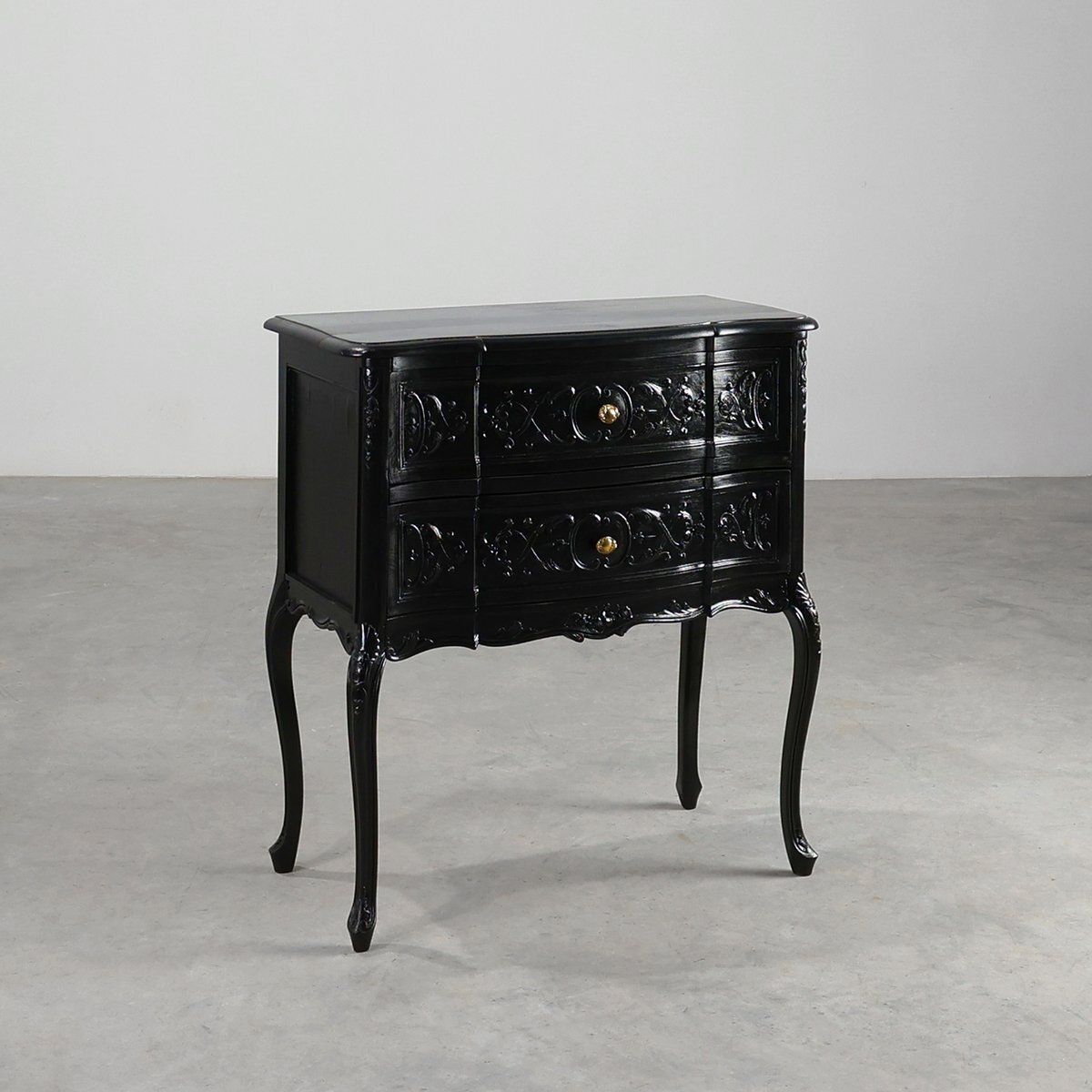 Vintage French Chest Of Drawers In Carved Wood, 1950s