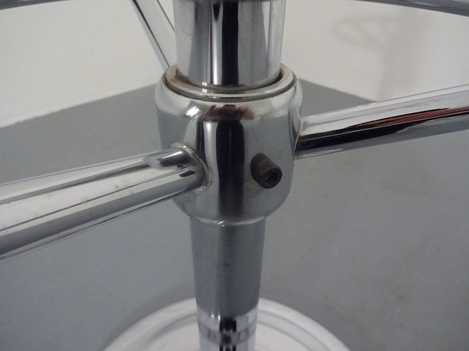 photo vinterior French Chrome Plated Steel Tubular Coat Rack, 1940s