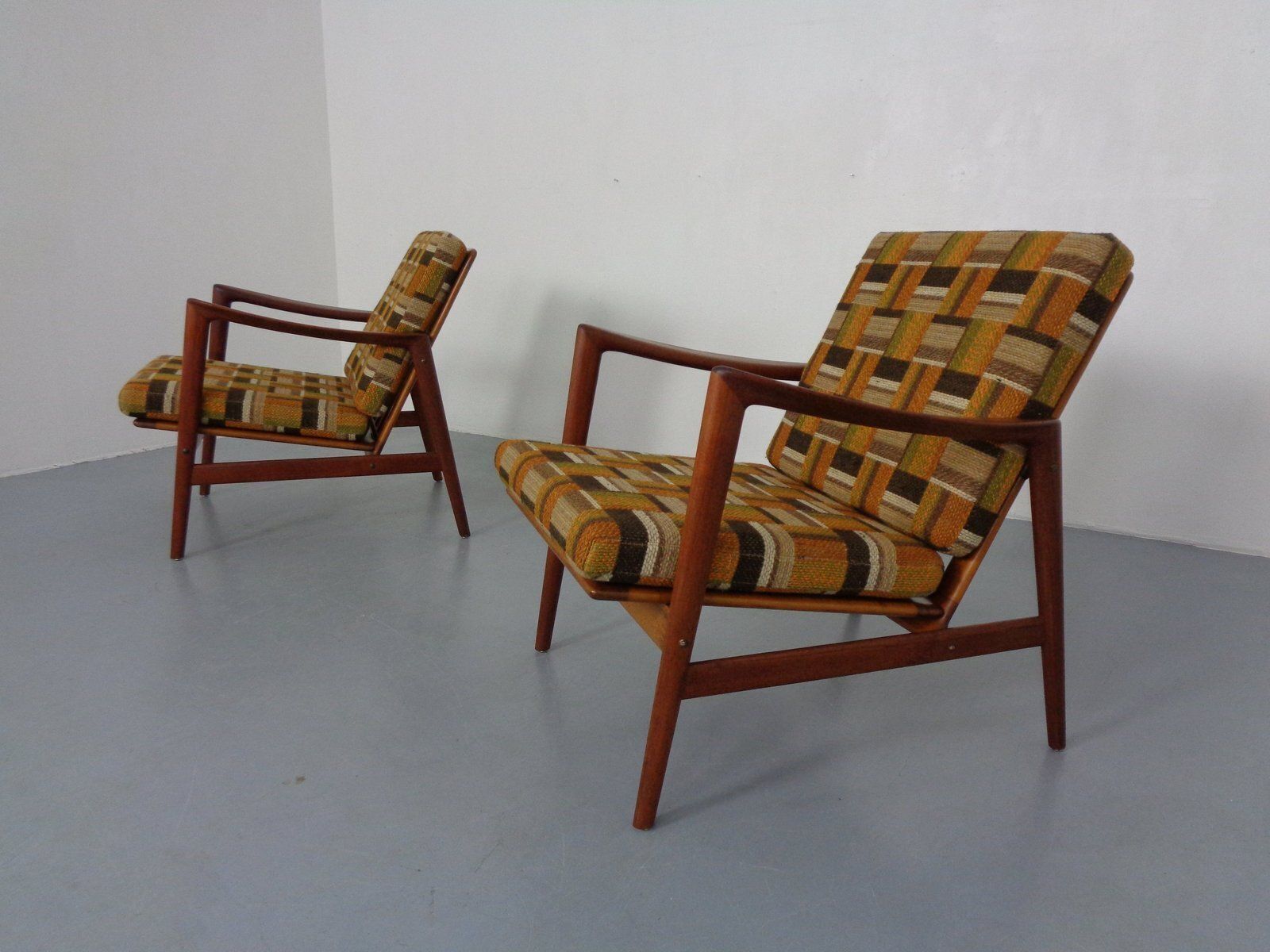 Danish Lounge Chair In Organic Teak By Hans Olsen, 1960s photo furniture