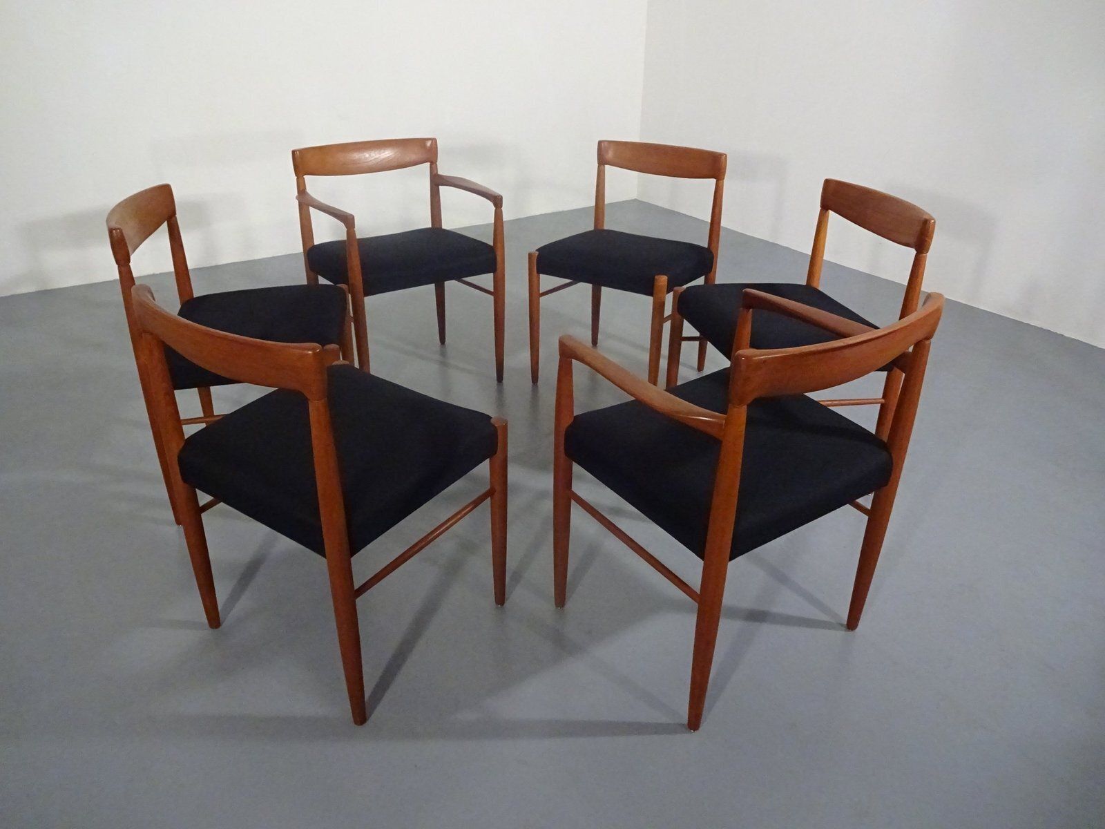 Danish Teak Dining Chairs By H. W. Klein For Bramin, 1960s, Set Of 6 photo furniture