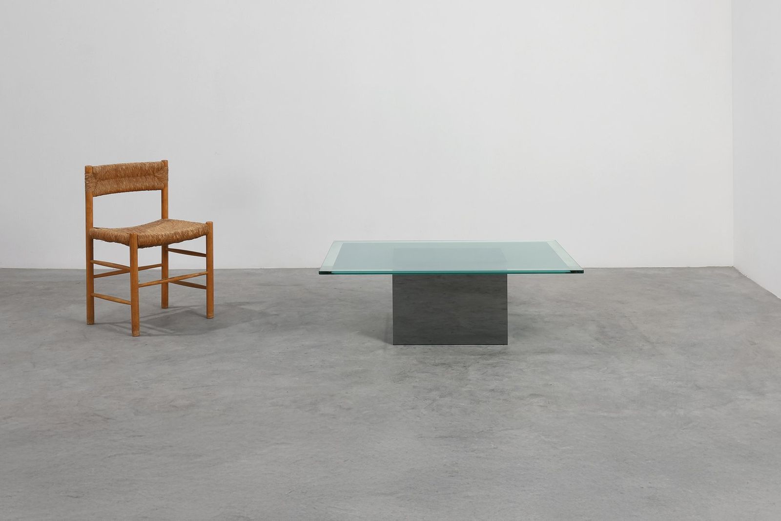 Italian Mirror And Glass Coffee Table By Nanda Vigo For Acerbis, 1971 photo furniture
