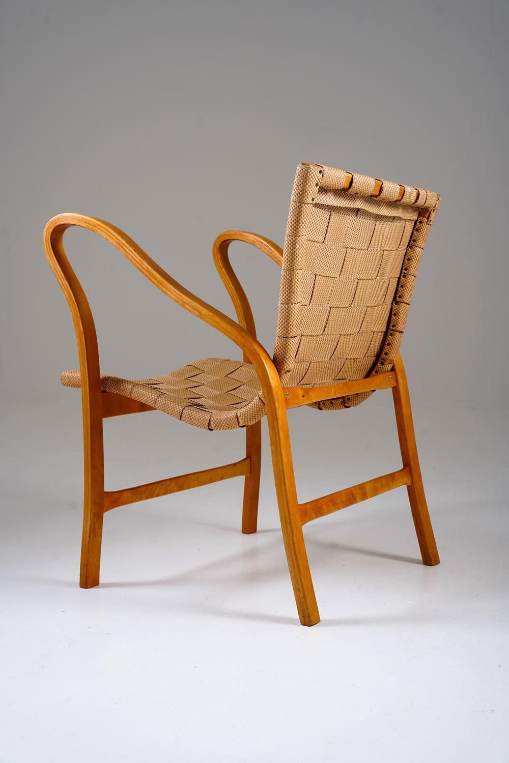 Lounge Chairs By Gustaf Axel Berg, Model Tösen photo 8674.0
