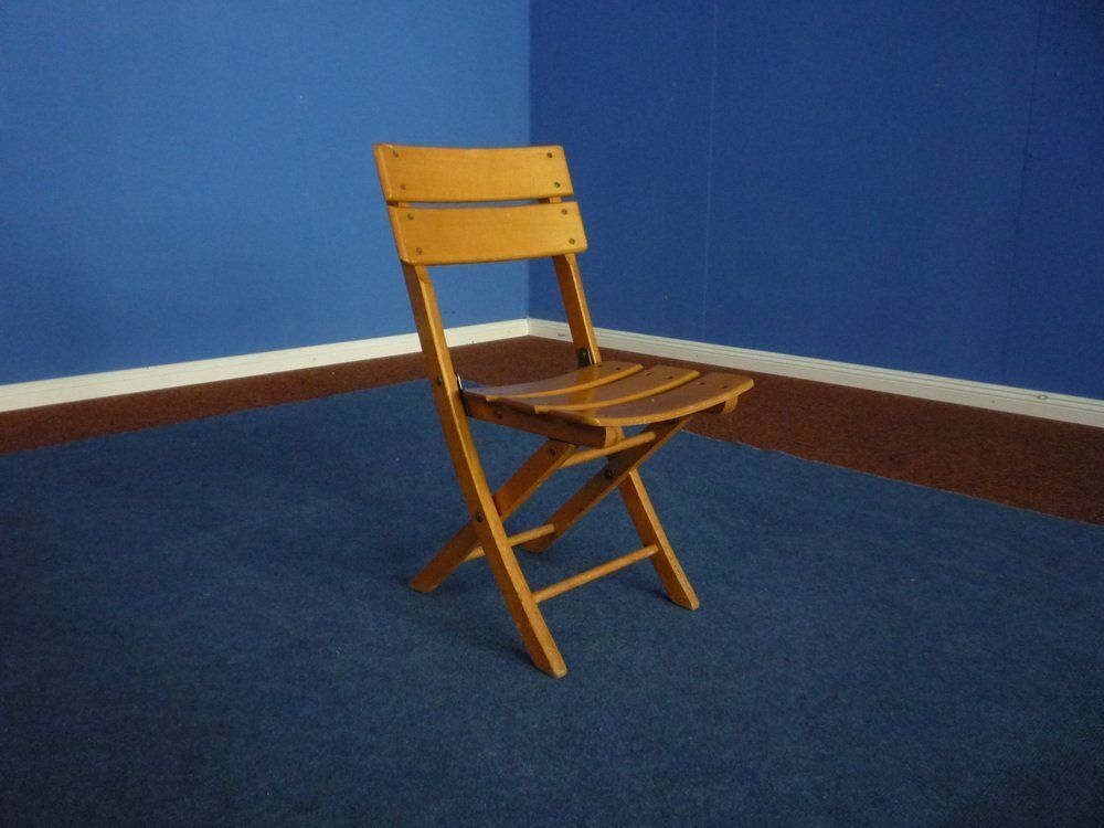 Children's Folding Chair From Herlag, 1940s photo furniture
