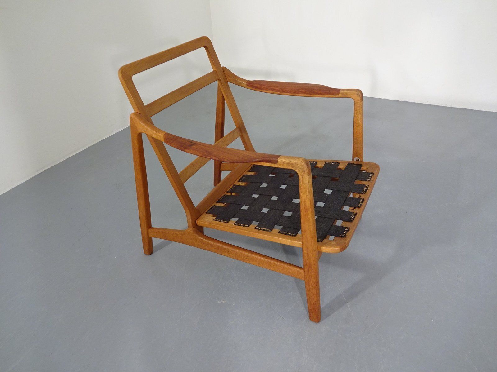 photo buy Teak & Oak Model 117 Chair By Tove & Edvard Kindt Larsen For France & Daverkosen, Denmark, 1950s