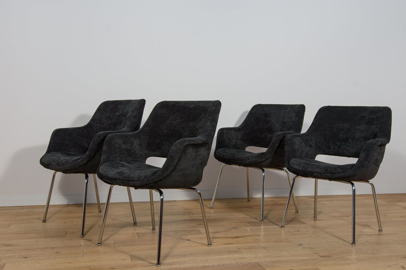 Kilta Armchairs By Olli Mannermaa For Juch Mobelfabrik, Germany, 1970s, Set Of 4 photo for sale