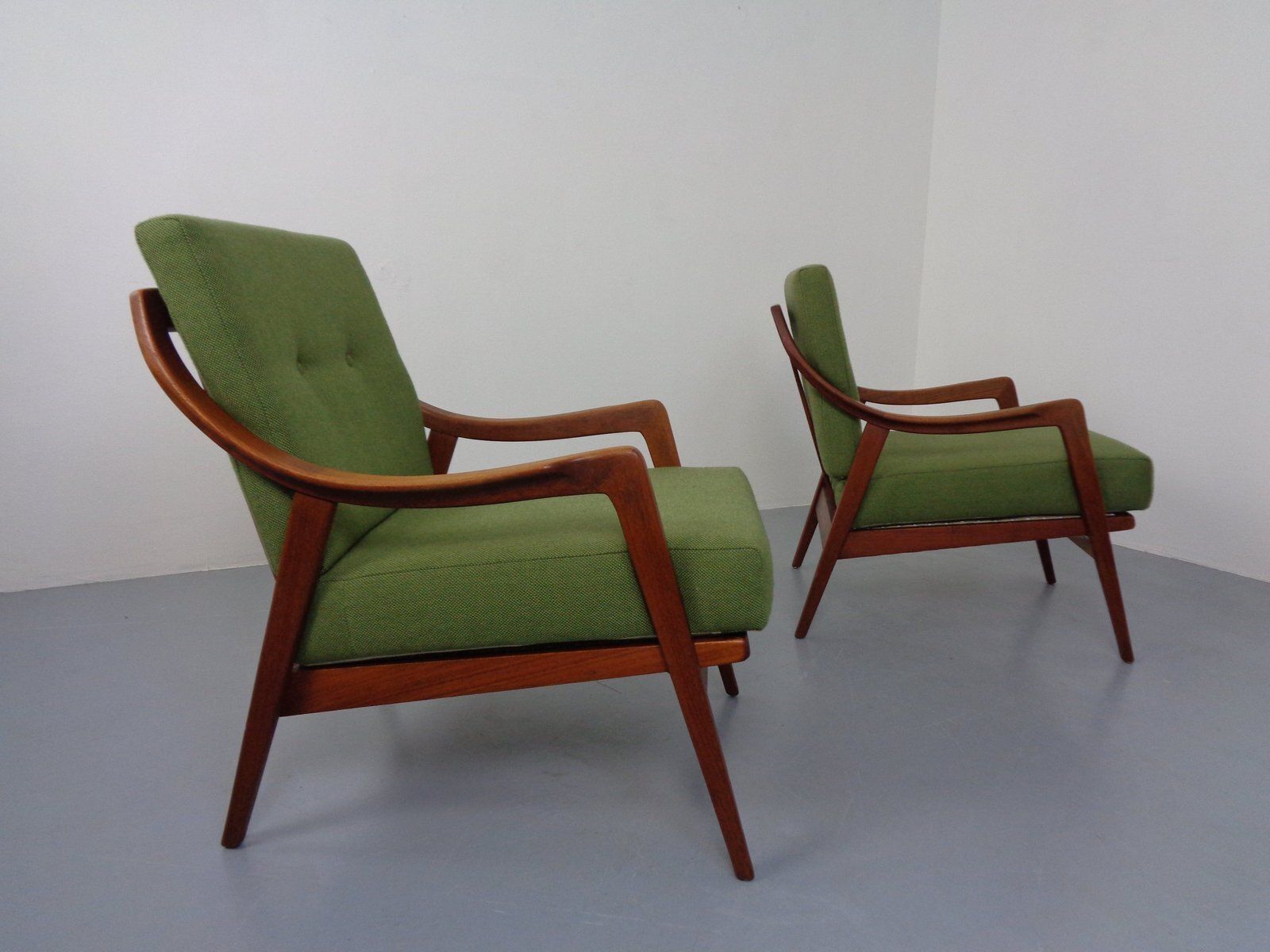 Danish Filigree Teak Armchairs, 1960s, Set Of 2 photo Furniture