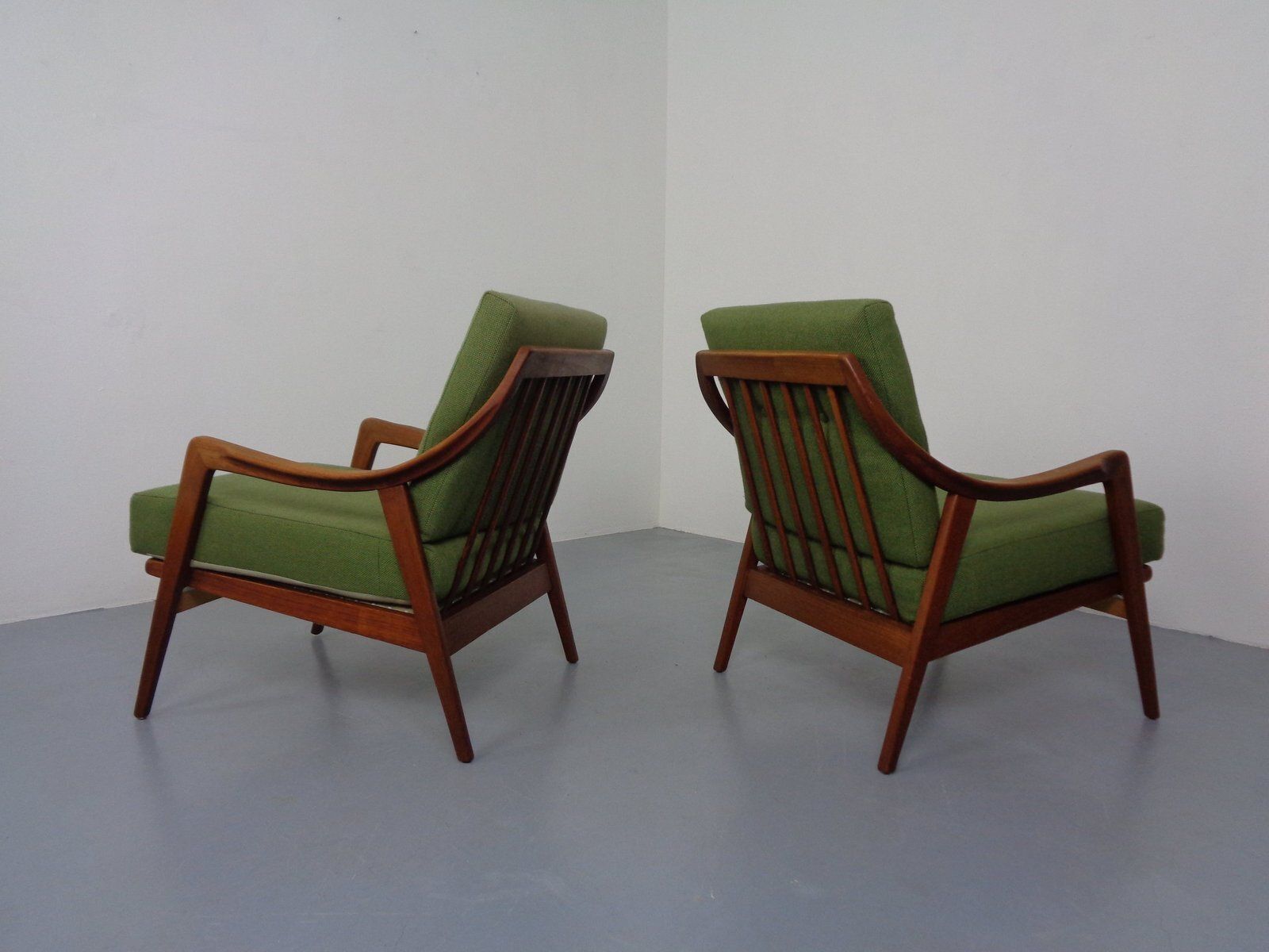 Danish Filigree Teak Armchairs, 1960s, Set Of 2 photo vinterior