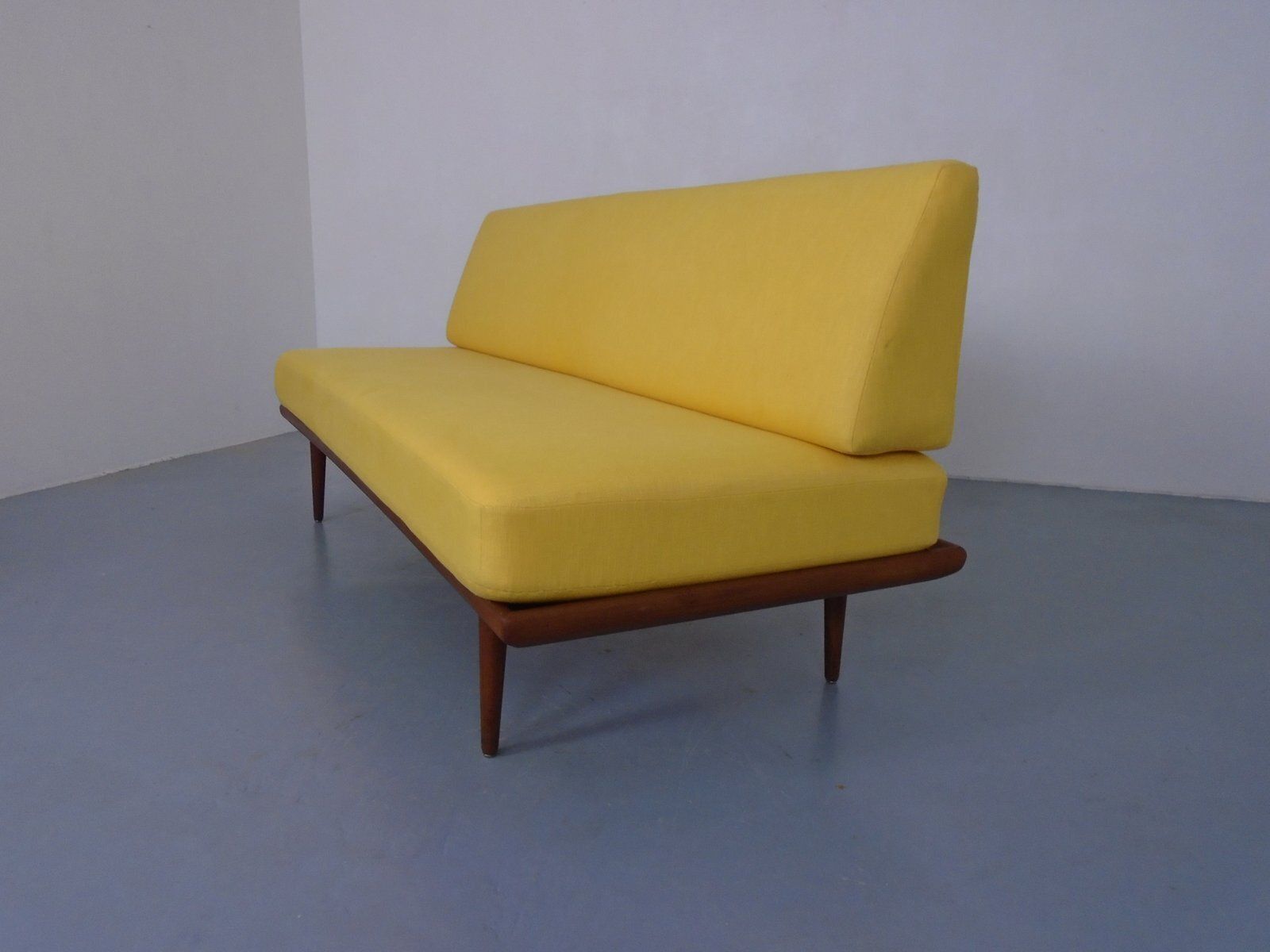 Teak Minerva Sofa By Peter Hvidt & Orla Mølgaard Nielsen For France & Daverkosen, Denmark, 1950s photo Furniture