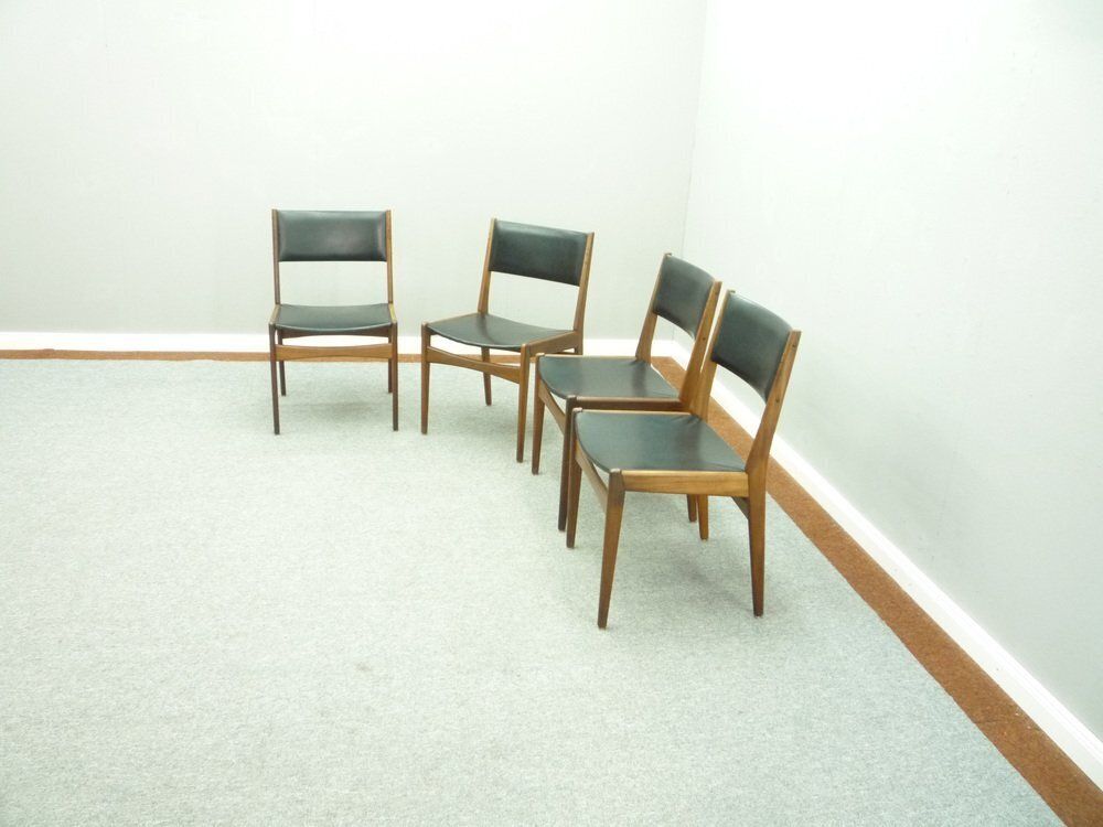 Teak Dining Chairs By Poul M. Volther, 1960s, Set Of 4 photo for sale