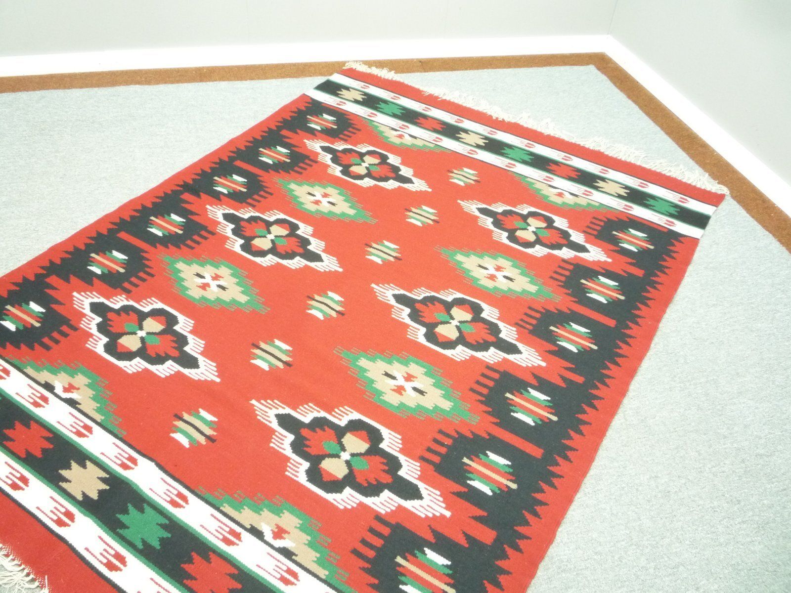 Geometric Kelim Rug, 1960s photo for sale