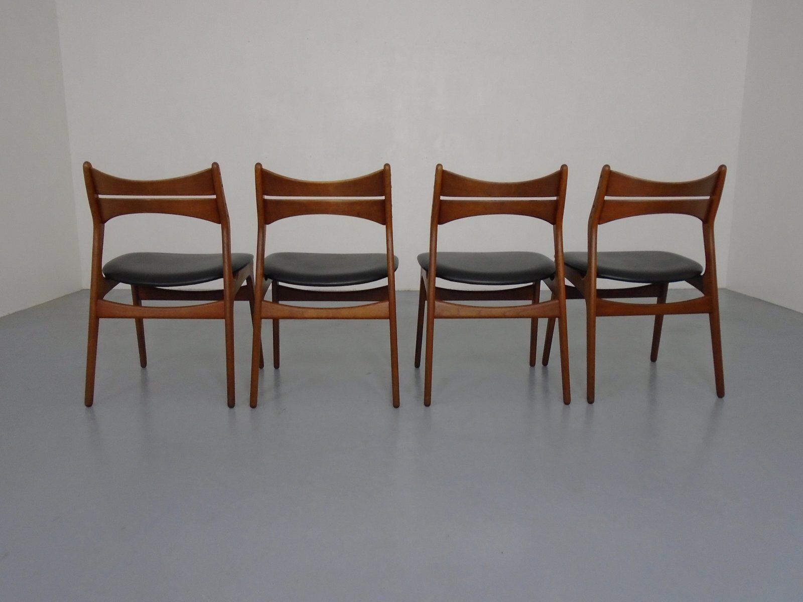 Teak Model 310 Dining Chairs By Erik Buch For Chr. Christensen, Denmark, 1960s, Set Of 4 photo 1736.0