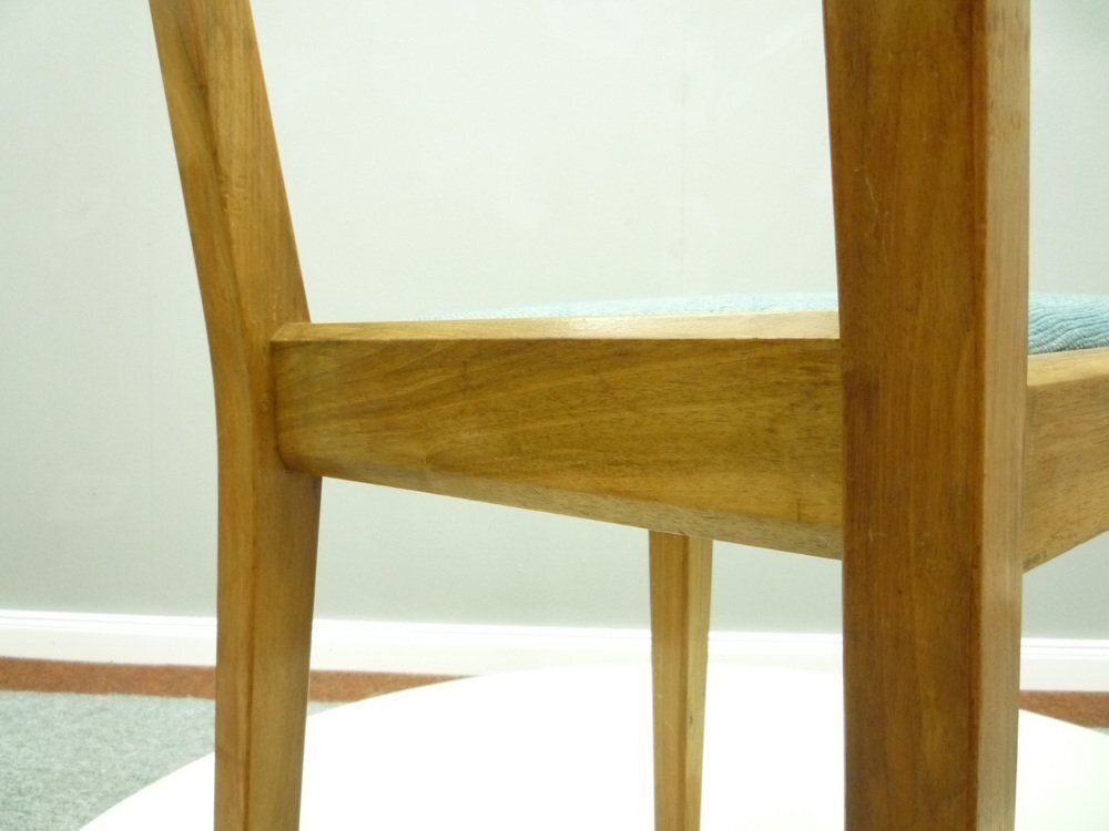 photo furniture Anthroposophical Walnut Chair By Siegfried Pütz, 1930s