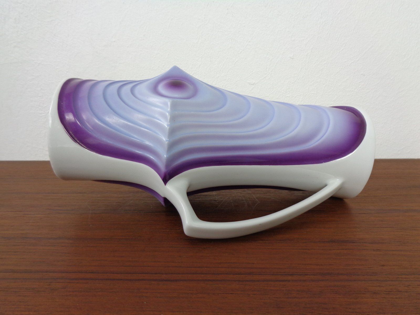 photo for sale Mid Century Pop Art Purple Vase From Royal Kpm, Germany, 1960s