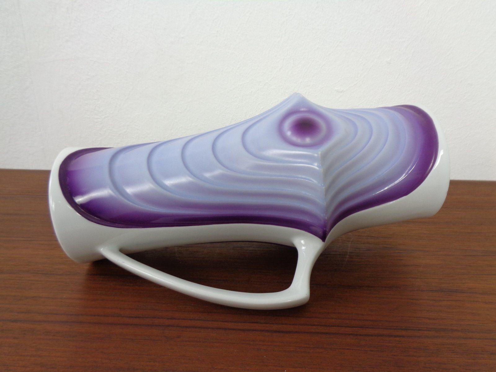 Home Decor Mid Century Pop Art Purple Vase From Royal Kpm, Germany, 1960s photo