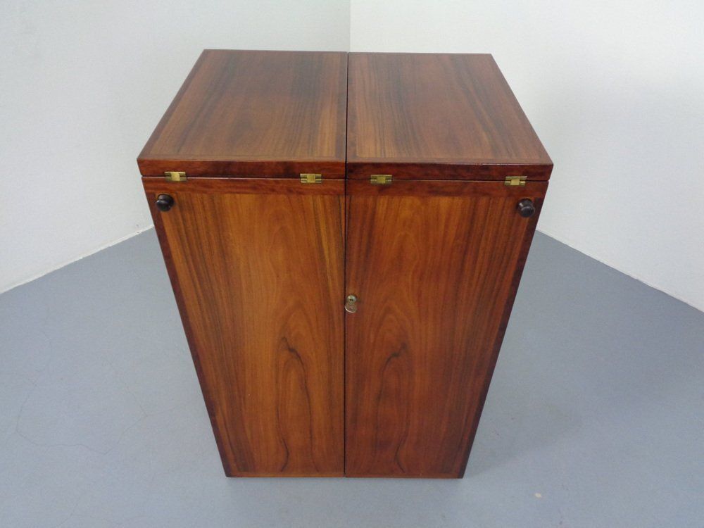 photo furniture Danish Rosewood Captain's Bar By Reno Wahl Iversen For Dyrlund, 1960s