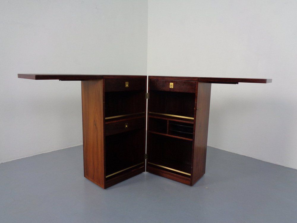 photo buy Danish Rosewood Captain's Bar By Reno Wahl Iversen For Dyrlund, 1960s