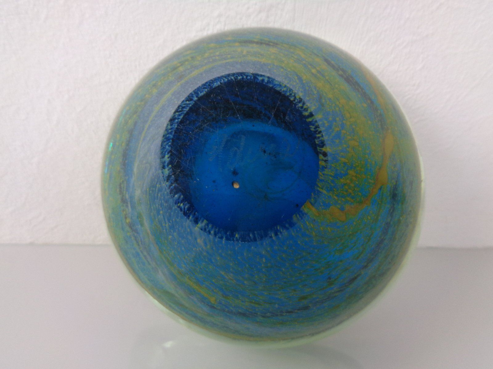 147.0 Maltese Glass Ashtray From Mdina, 1960s photo