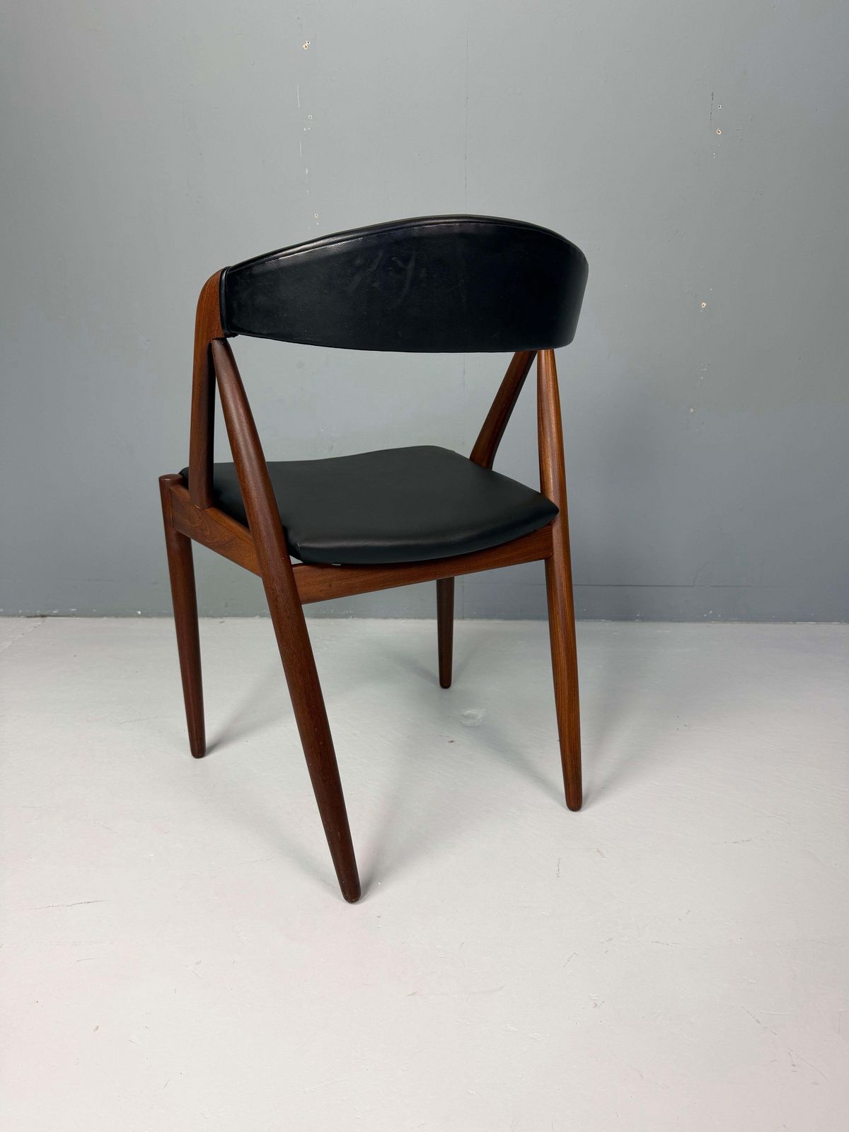 Kai Kristiansen Model 31 Set Of 6 Teak 'A' Frame Chairs For Schou Andersen, 1960 photo buy