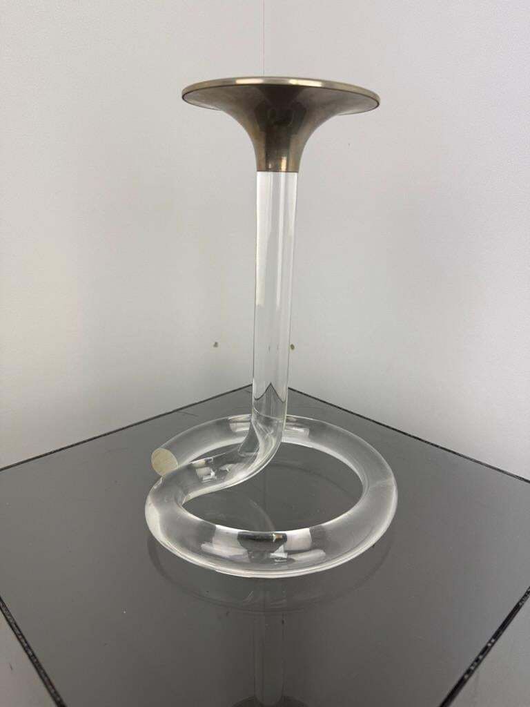 photo furniture Dorothy Thorpe Style Lucite Candle Stick Mid Century  France