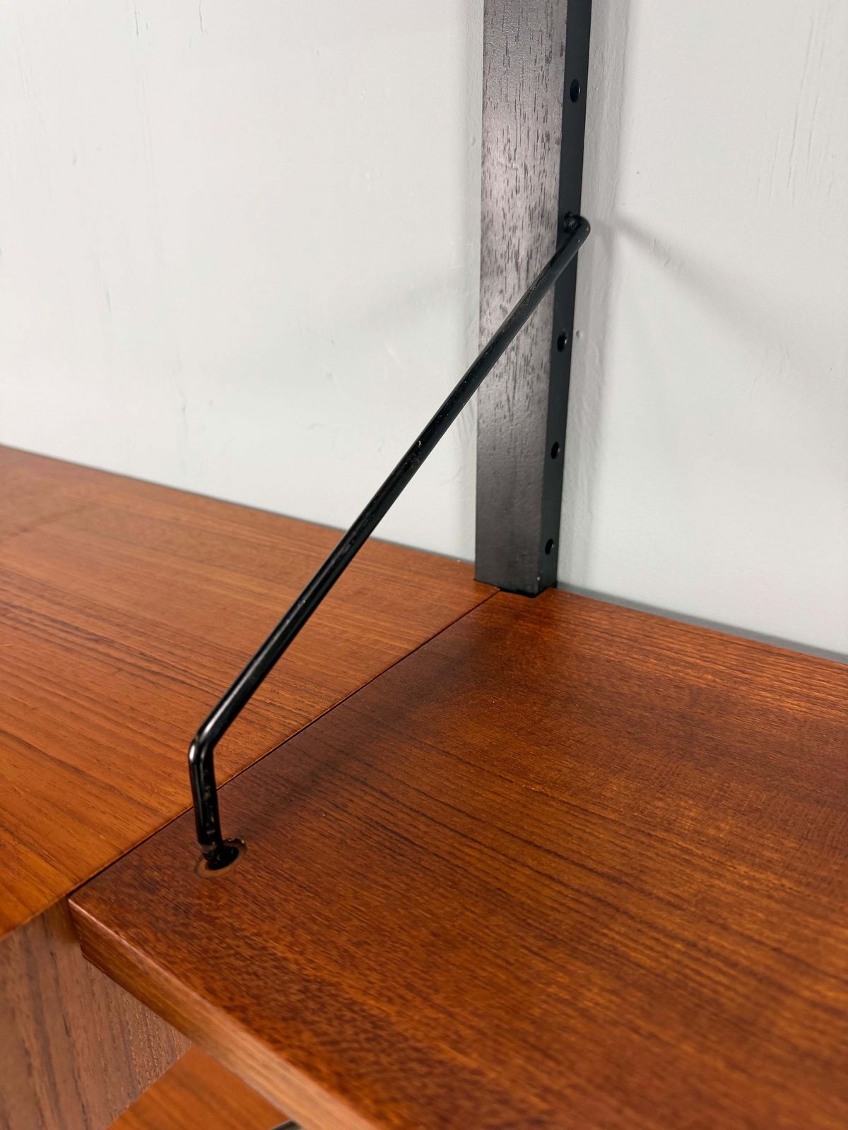Poul Cadovius Mid  Century Modern Modular Teak Wall Unit Shelving For Cado, 1960 photo furniture