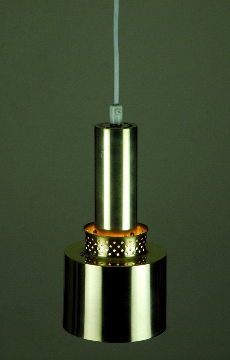 T292 Hanging Lamp In Brass By Hans Agne Jakobsson For Hans Agne Jakobsson Ab Markaryd, 1950s photo vintage