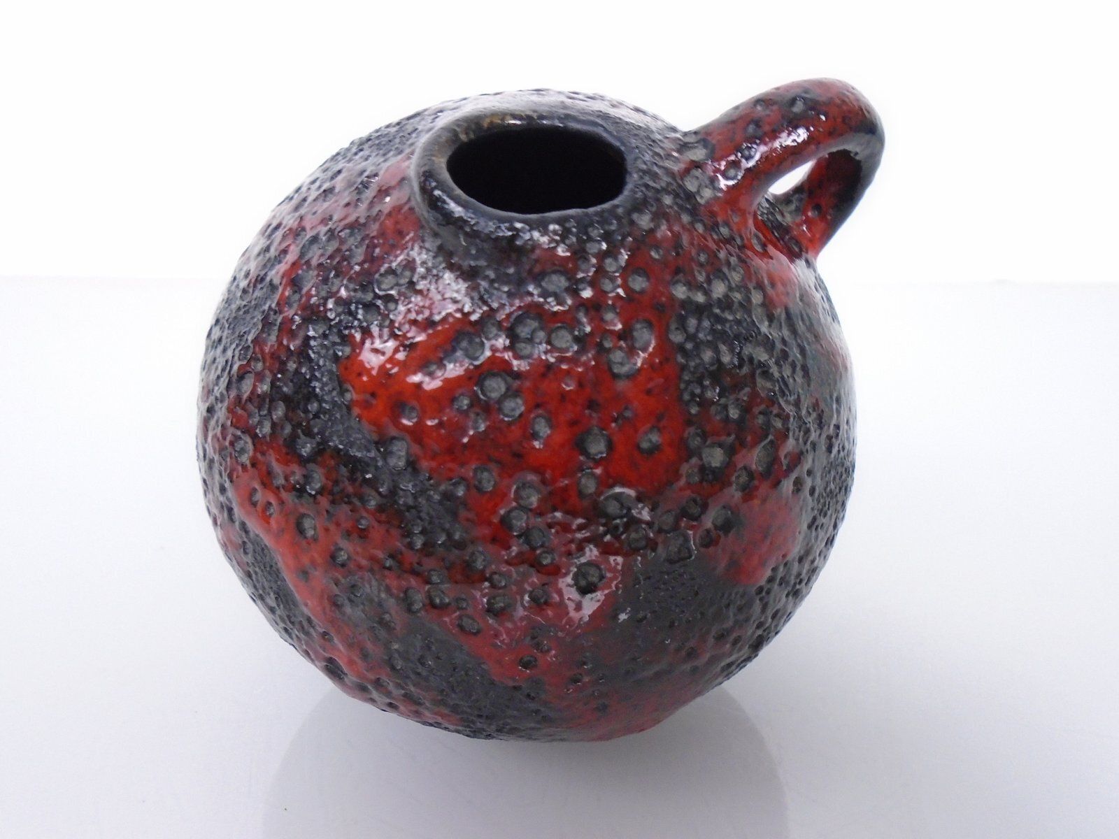 Lava Ceramic Vase By Otto Gerharz For Otto Keramik, Germany, 1970s photo vinterior