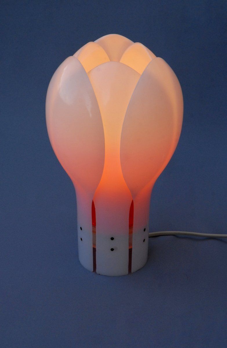 Tulip Table Lamp By Yngve Ekström For Pileprodukter, Sweden, 1970s photo for sale