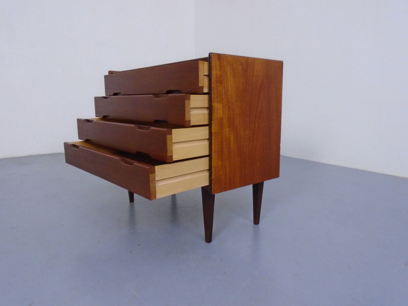 Danish Teak Chest Of Drawers, 1960s photo for sale