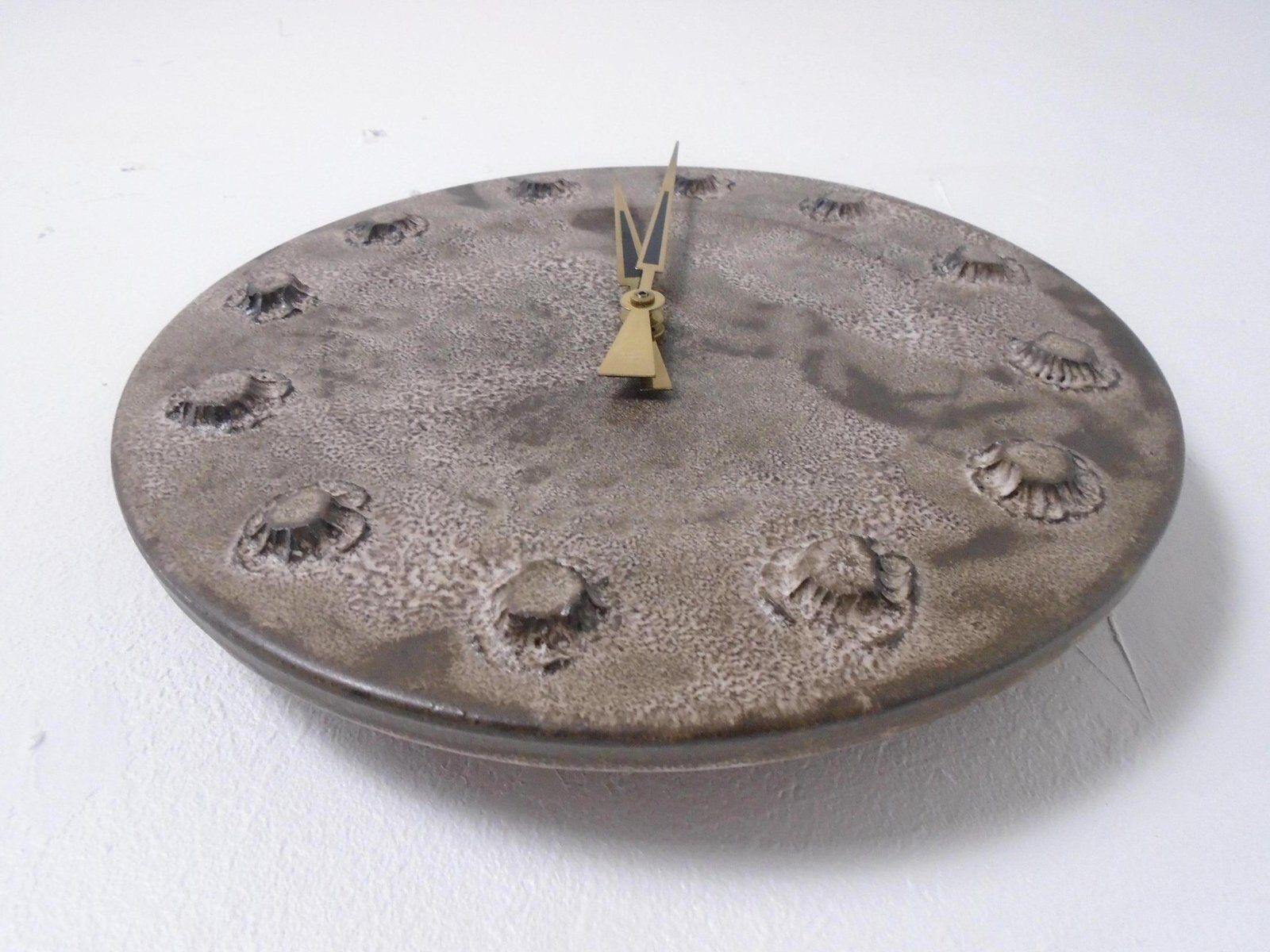 Ceramic Wall Clock From Krösselbach / Junghans, Germany, 1960s photo furniture