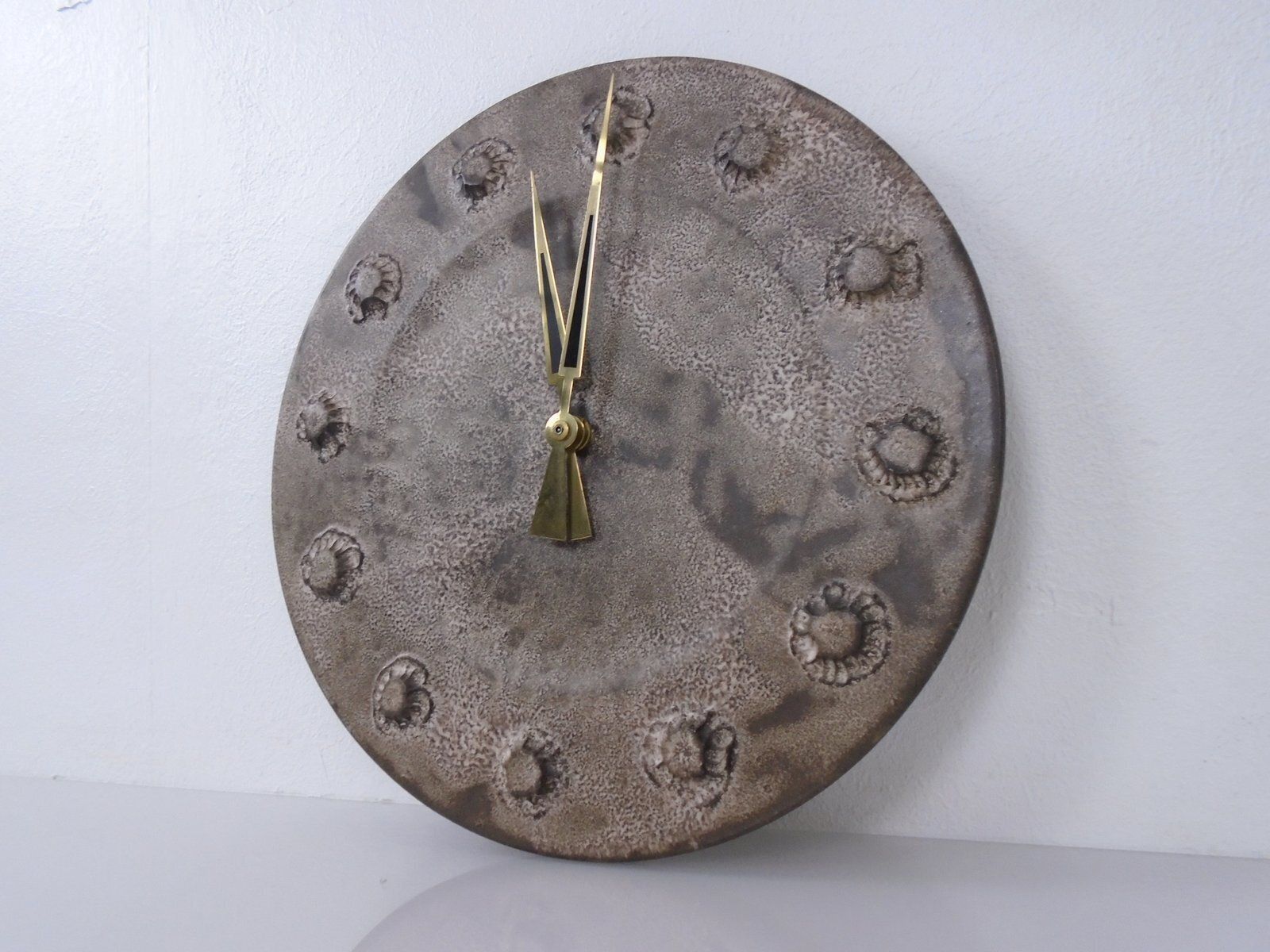 Ceramic Wall Clock From Krösselbach / Junghans, Germany, 1960s photo 208.0