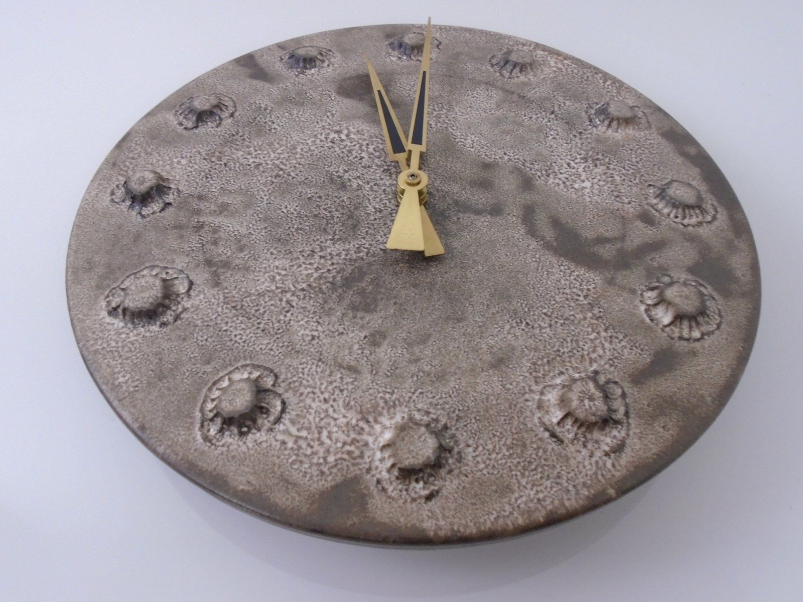 Ceramic Wall Clock From Krösselbach / Junghans, Germany, 1960s photo vinterior
