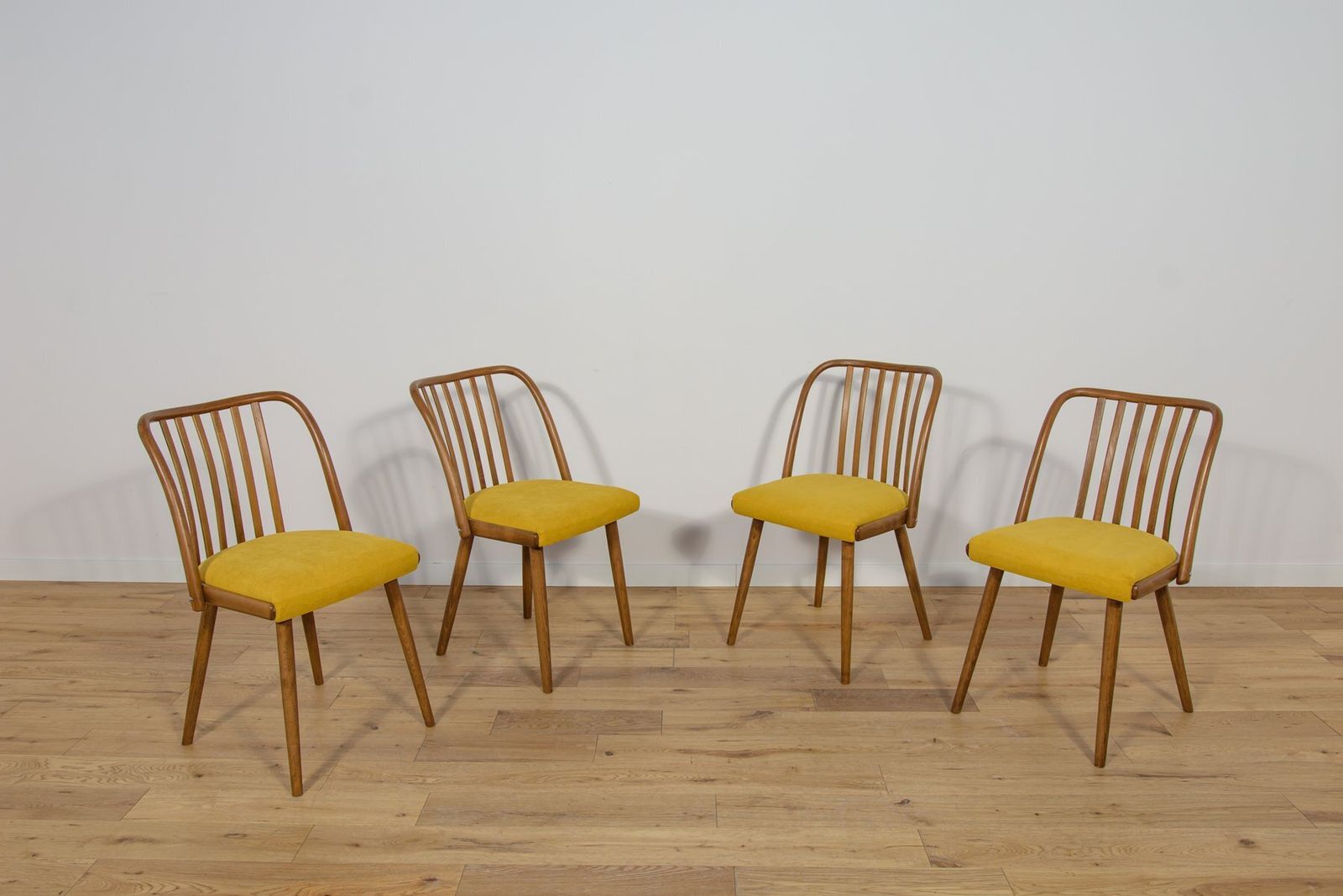 Dining Chairs By Antonín šuman For Ton, 1960s, Set Of 4