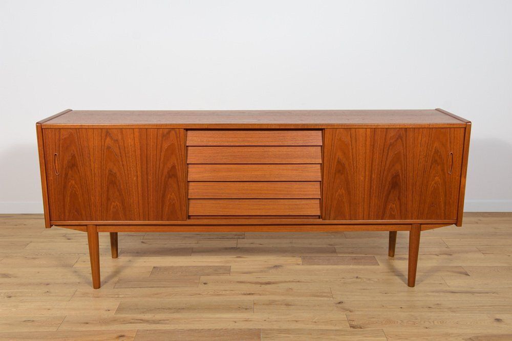 Mid Century Teak Sideboard By Nils Jonsson For Hugo Troeds, Sweden, 1960s photo for sale