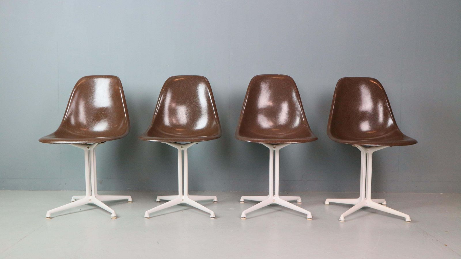 Charles & Ray Eames Set Of 4 "La Fonda" Chairs For Herman Miller, 1960 photo furniture