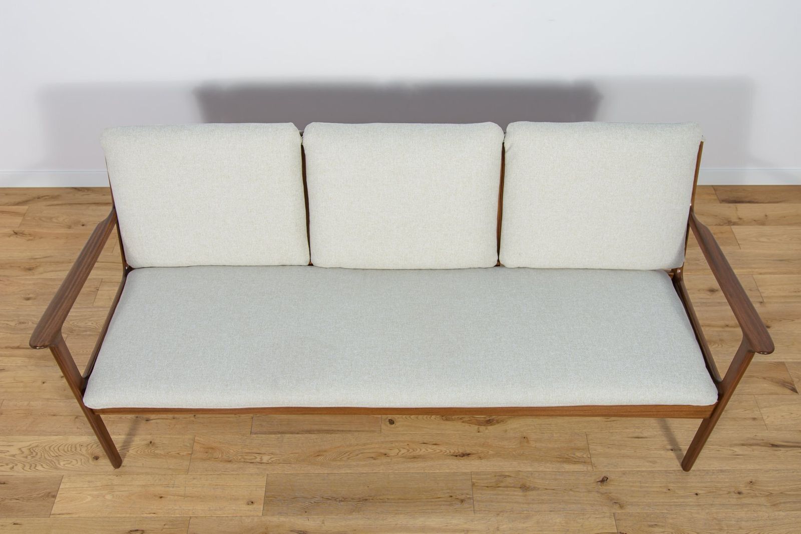 Mid Century Three Seater Sofa By Ole Wanscher For Poul Jeppesens, 1960s photo Furniture