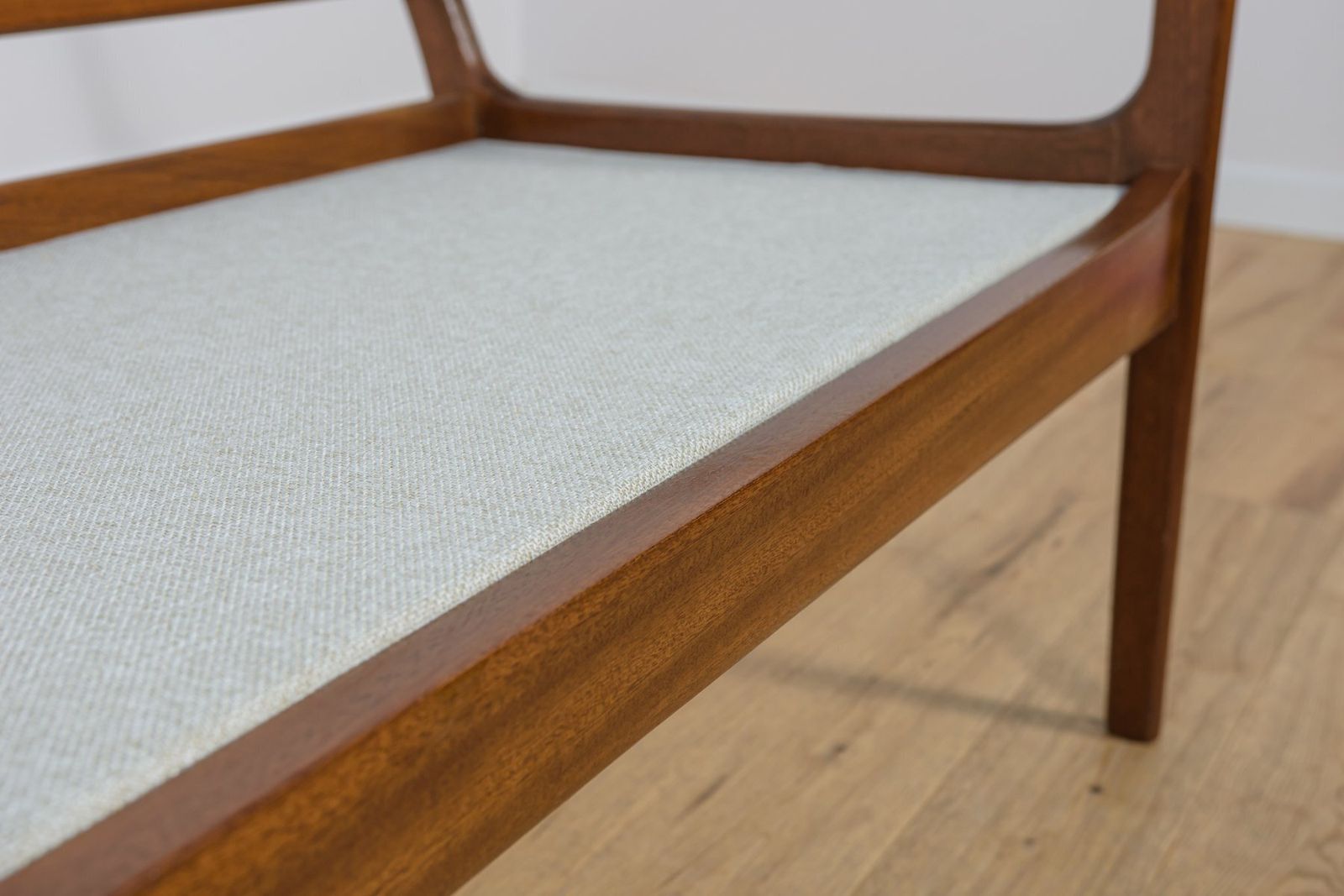photo for sale Mid Century Three Seater Sofa By Ole Wanscher For Poul Jeppesens, 1960s