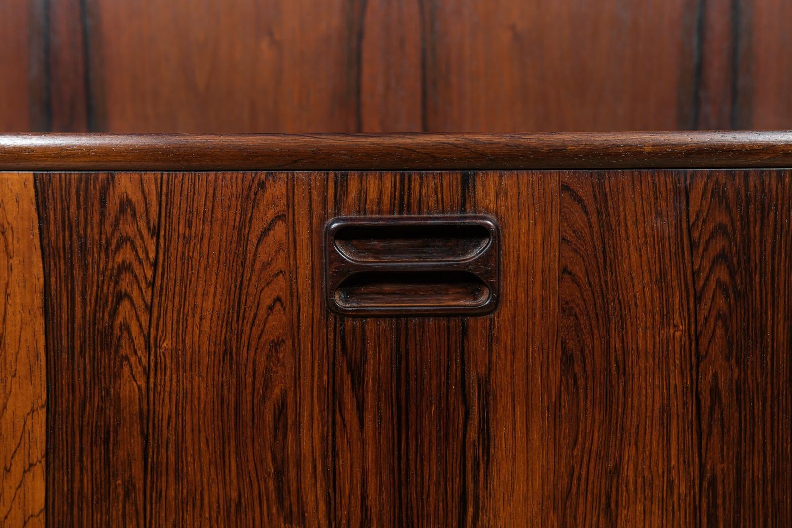 photo vinterior Mid Century Rosewood Shelf, Denmark, 1970s