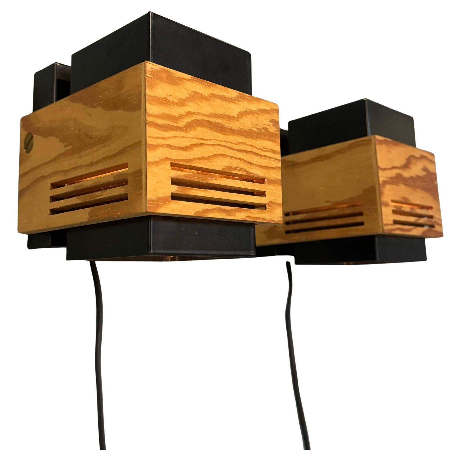 Cubism Wall Lamps By Claus Bolby For Cebo Industri 70's
