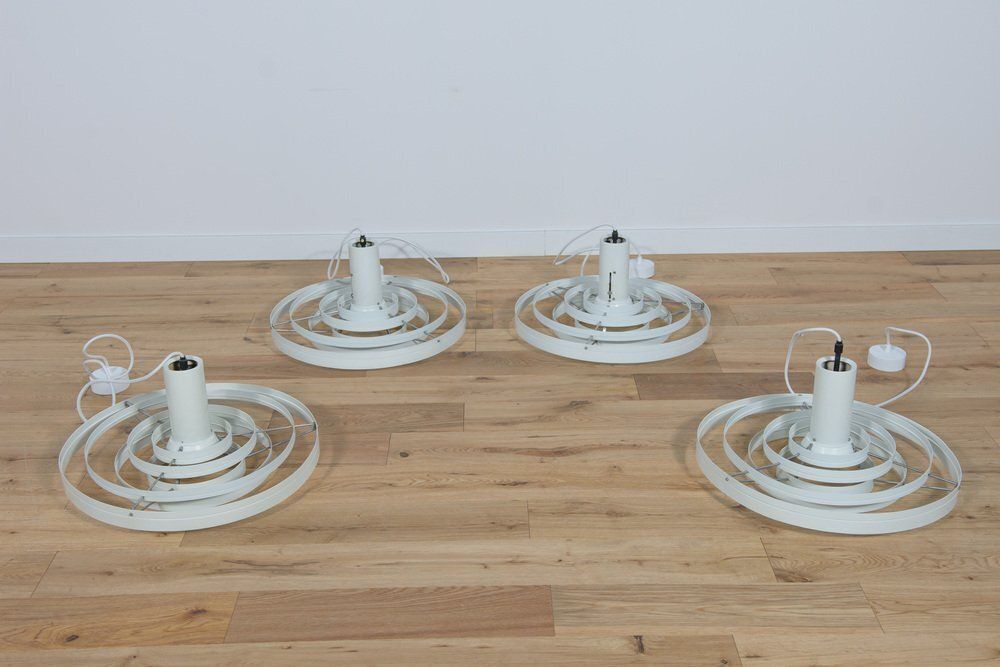 Fibonacci Ceiling Lamp By Sophus Frandsen For Fog & Morup, Denmark, 1960s photo vintage
