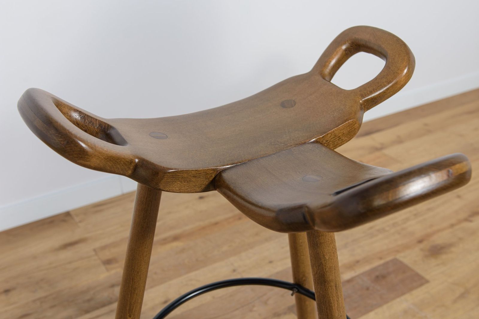photo vinterior Brutalist Spanish Marbella Bar Stool, 1970s
