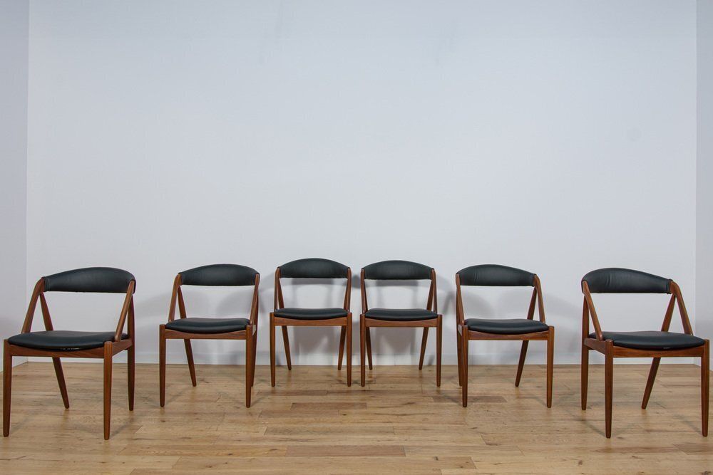 Model 31 Dining Chairs By Kai Kristiansen For Schou Andersen, Denmark, 1960s, Set Of 6 photo furniture