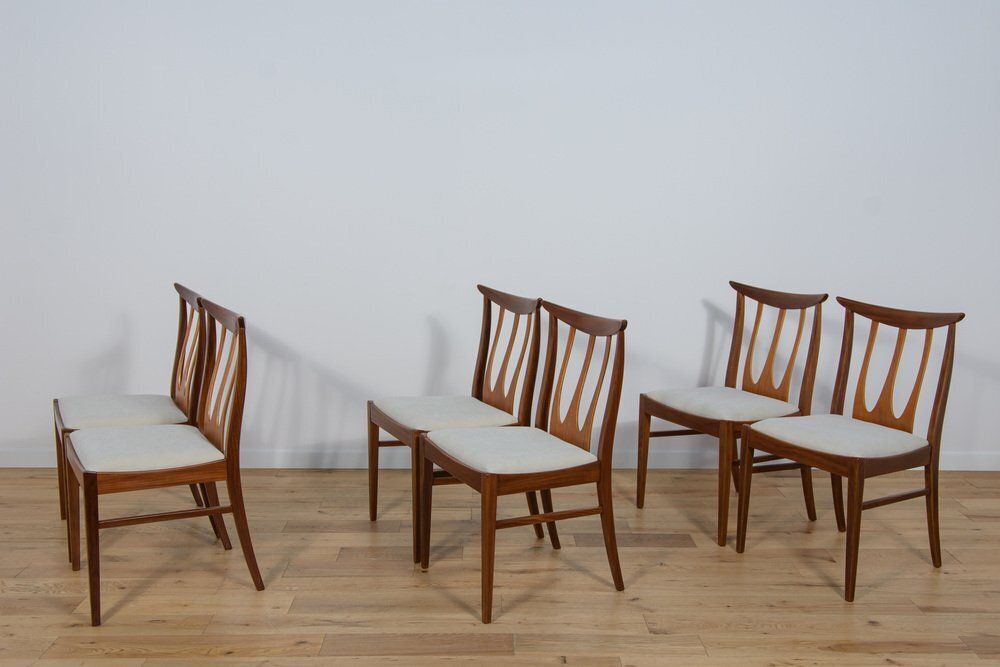 Brasilia Dining Chairs From G Plan, 1960s, Set Of 6 photo Furniture