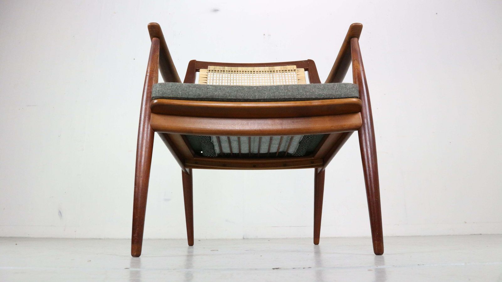 Peter Hvidt& Orla Mølgaard Nielsen Fd146 Cane Back Easy Chair, Denmark photo 2872.0