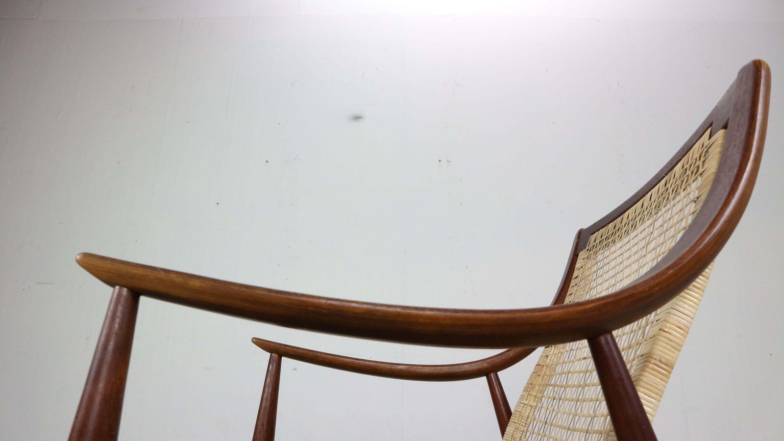 photo buy Peter Hvidt& Orla Mølgaard Nielsen Fd146 Cane Back Easy Chair, Denmark